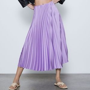 Zara skirt pleated